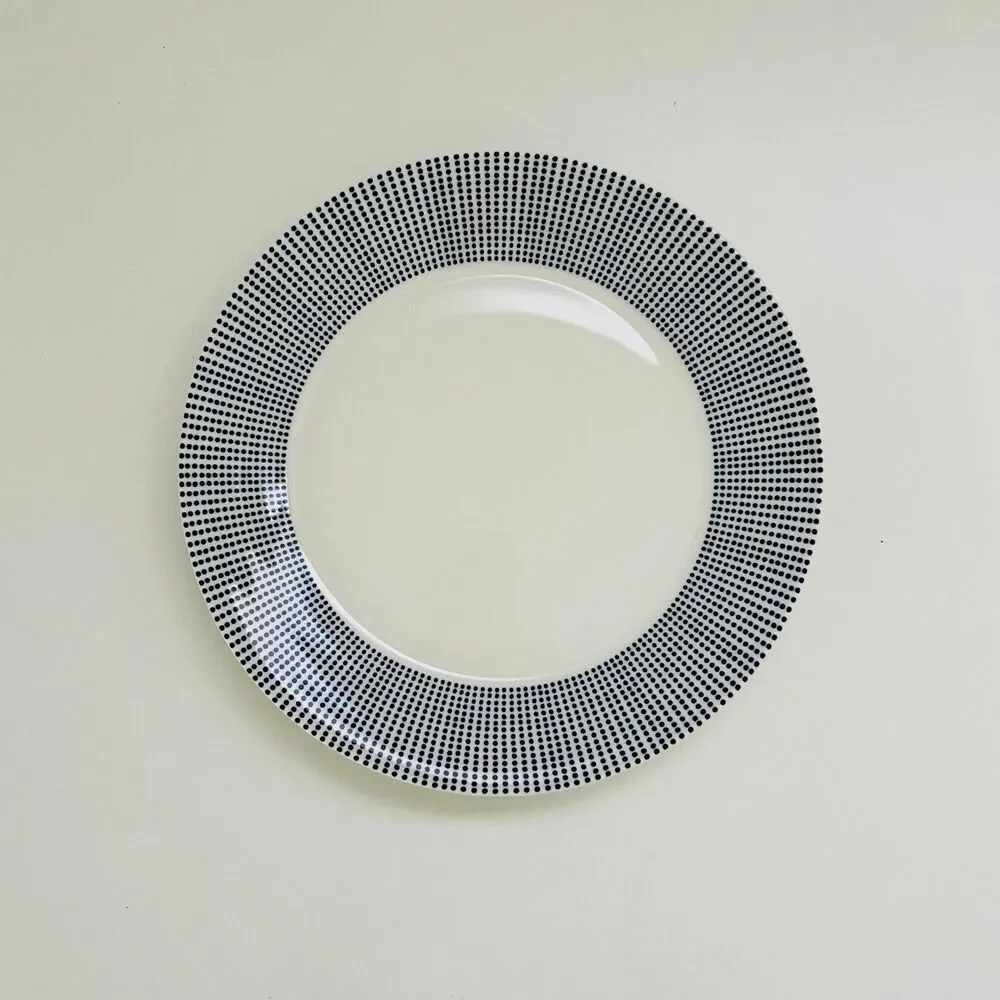ROYAL DOULTON Pacific Blue Dots Salad Plate